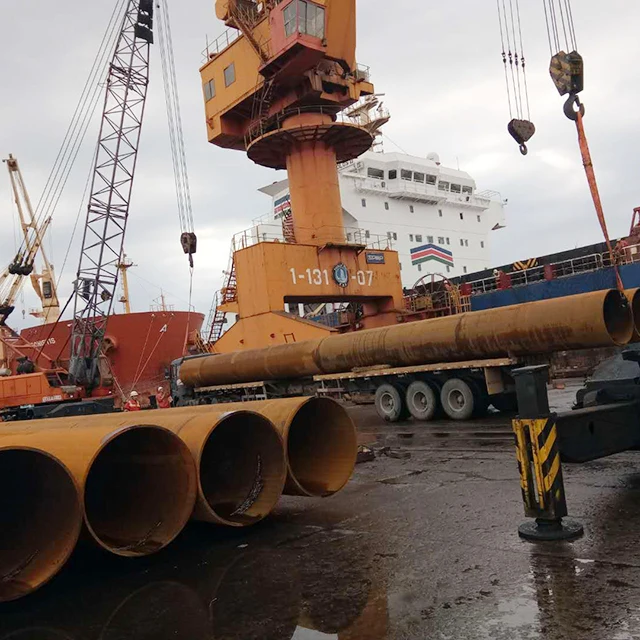 factory price carbon steel pipe linsen 1000mm diameter API X60 LSAW 1500mm diameter steel pipe fast delivery