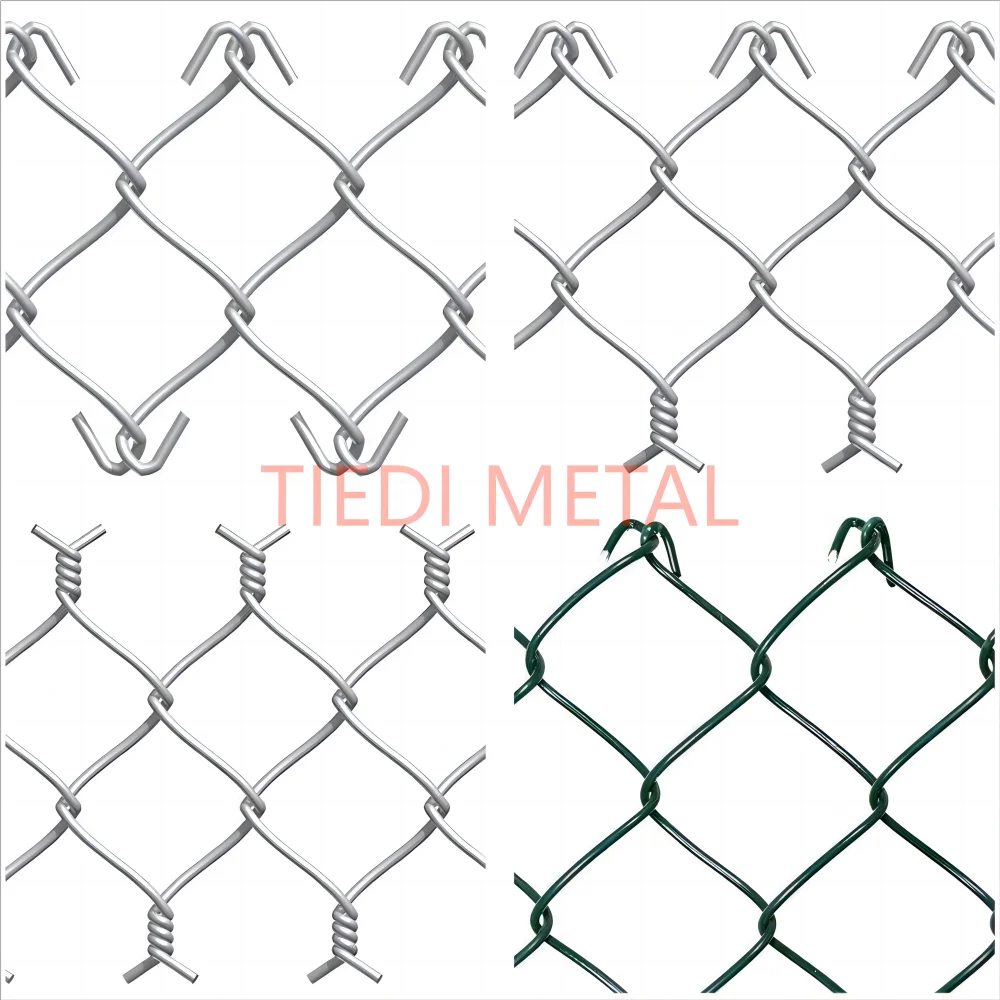 diamond mesh fence metal chainlink fence wire roll hook flower net diamond cyclone wire fence price philippines