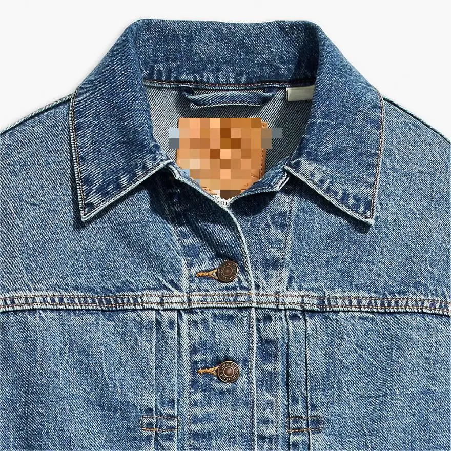 High Quality Wholesale Custom Women Denim Jackets Women Jean Jacket Blue Plain Denim Coat Jacket