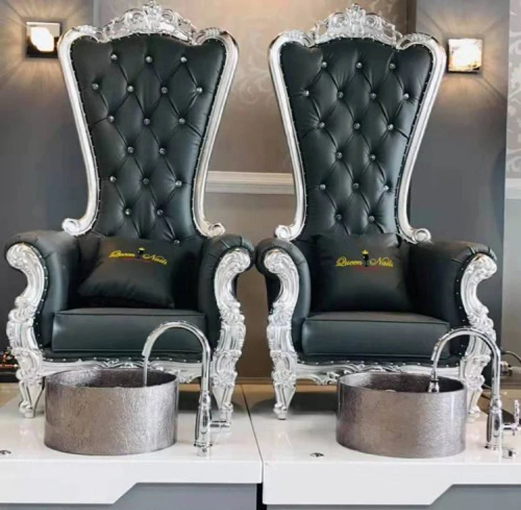 
High back throne manicure pedicure set 