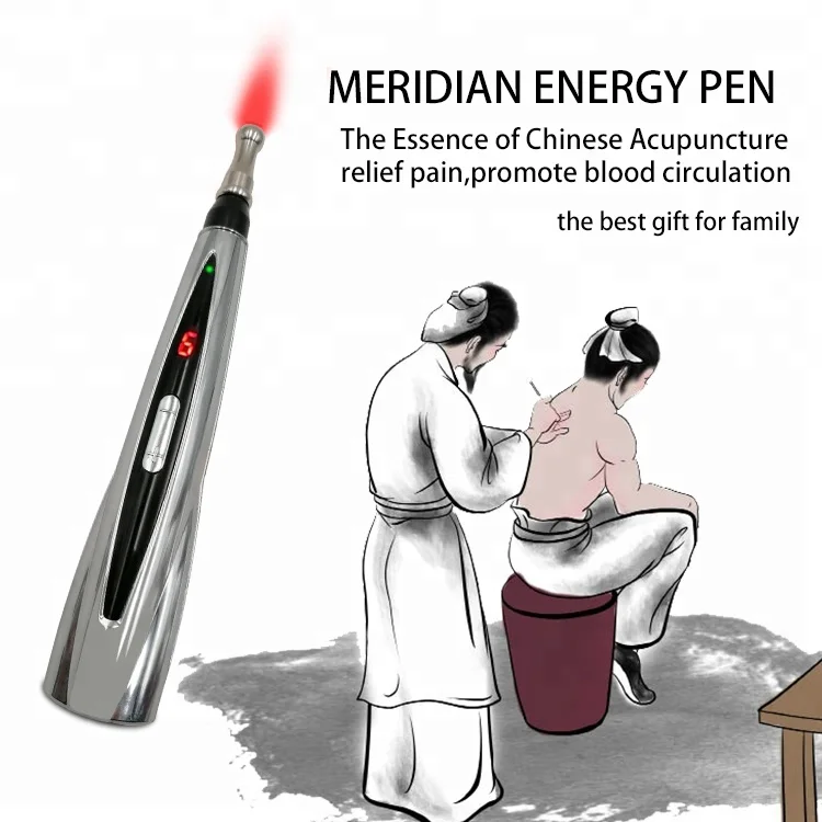 New Meridian Energy Pen Pain Relief Electric Acupuncture Magnet Therapy Pen