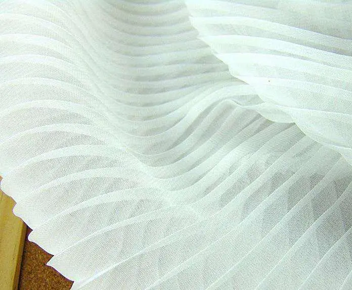 100% Poly georgette fabric with fine soft finish