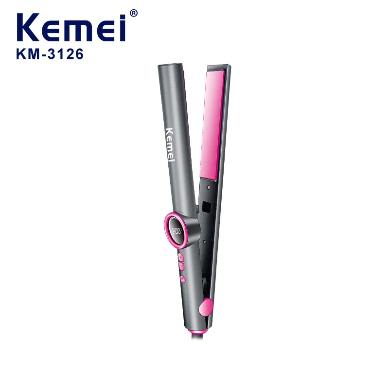 Kemei km-3126 быстрый нагрев 2 в 1 для завивки волос