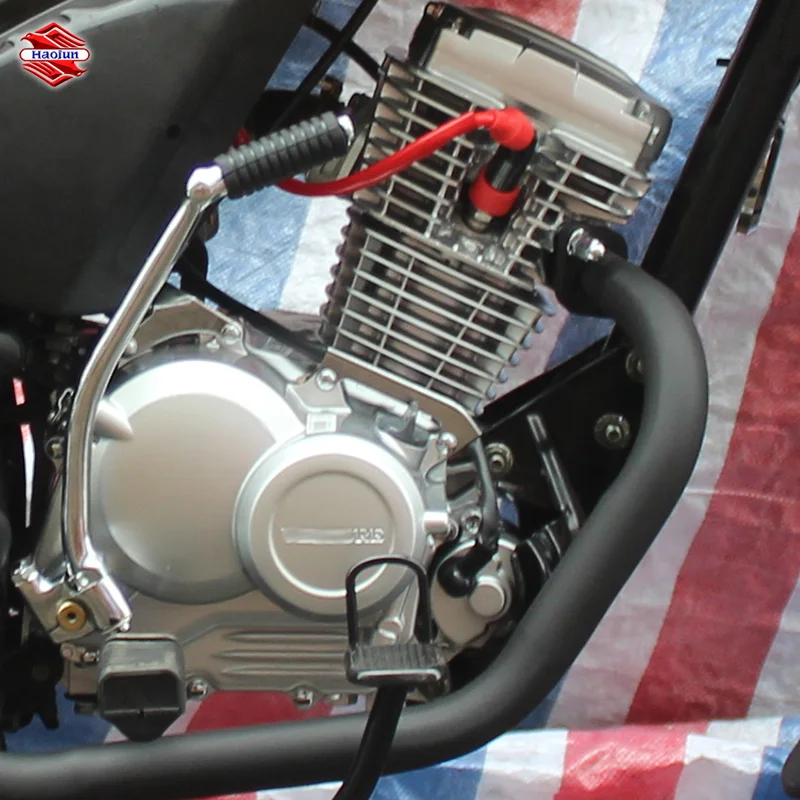 China Haojun Ruibiao Motorcycle Factory Sells Classic 125cc Street Bike Gasoline Motorcycle