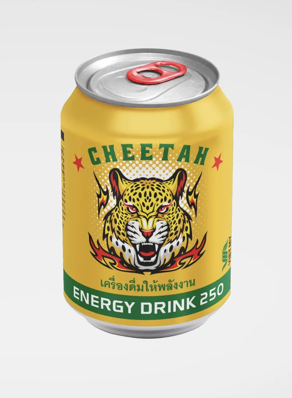 Customized Carbonated Energy Drink 250ml/350ml Vietnam Plastic Bottles Soft Drink Beverage Sugar Additives Primary Water