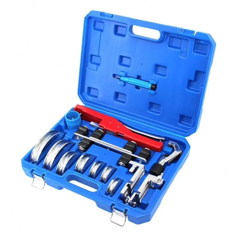 CT-999RF 6-22Mm  90 Degree Tube Bender Kit Set New HVAC Refrigeration Copper Pipe Bending Tools