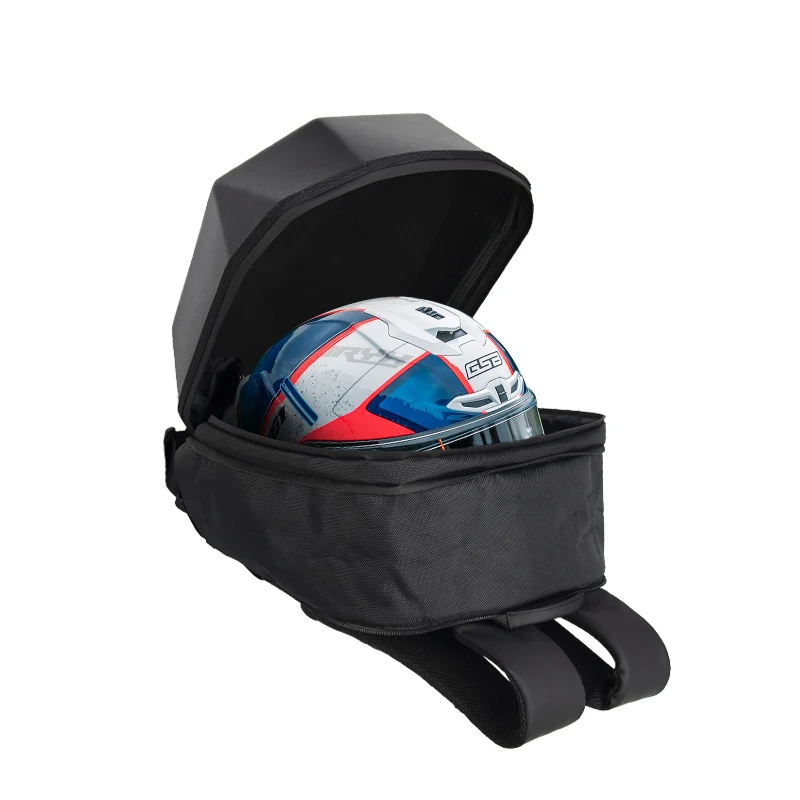 Factory LED Cycling Backpack High Quality Backpack Waterproof Put Helmet Motorcycle Riding Backpack