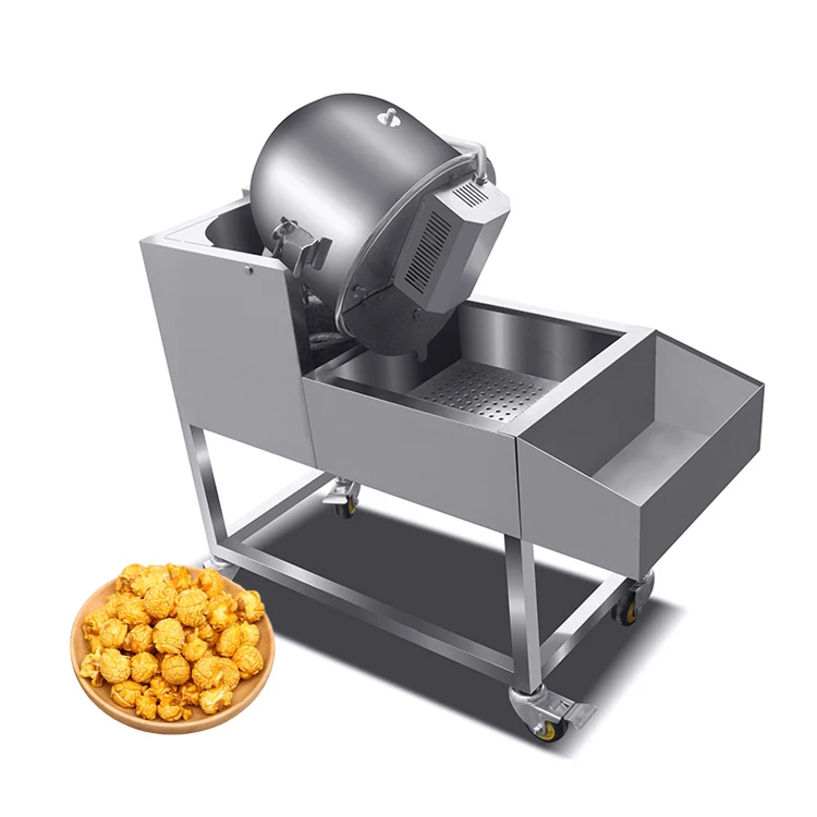 Professional high-efficient caramel  popcorn maker