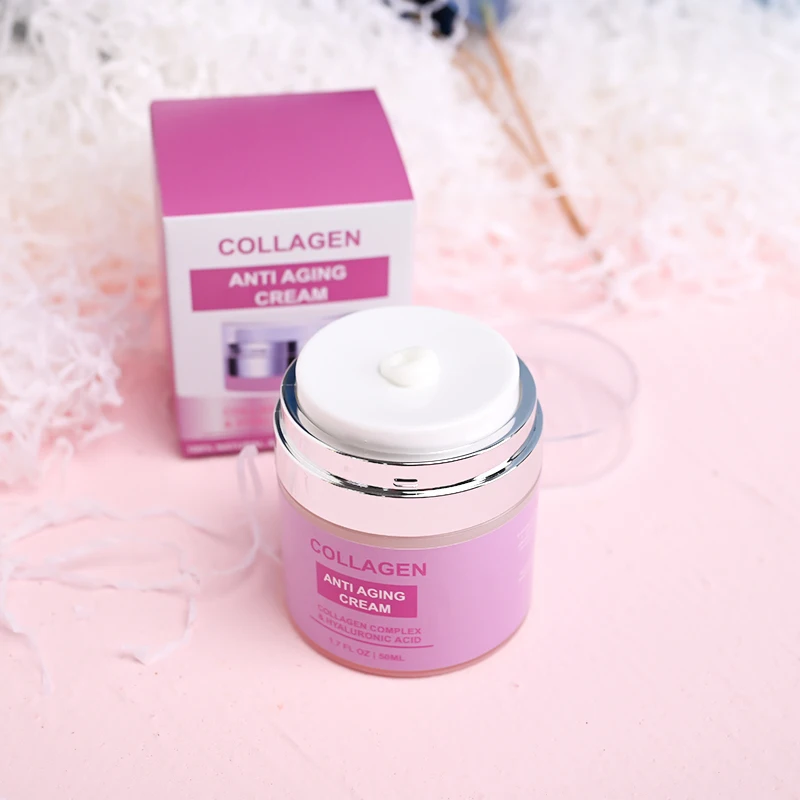 AiXin Private Label 50ML Whitening Moisturizer Face Cream Anti Aging Anti Wrinkles Smooth Skin Collagen Cream  For Face