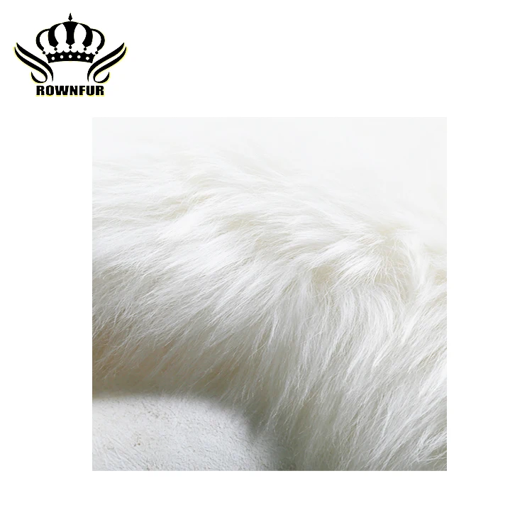 Напрямую с фабрики продать лохматый шерстяной коврик, Теплый овчины ковер
