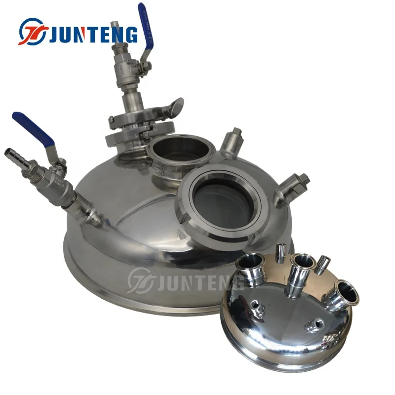 Трехзажимная сферическая крышка из нержавеющей стали, используемая для экстрактора замкнутых петель BHO