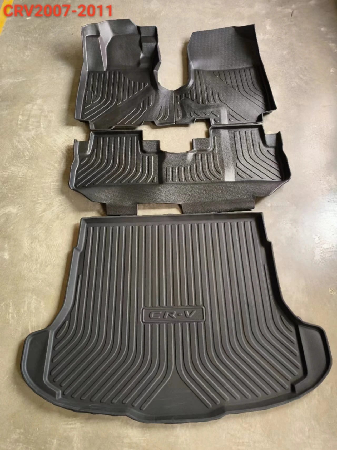 Customized Novel Design Non-Slip Waterproof Comfortable Luxury Interior 3D Tpe Car Floor Mats