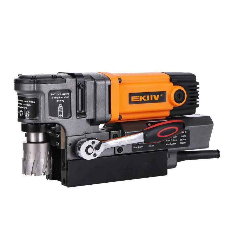 EKIIV 110v/220v 50Hz/60hz 50MM Core drilling multi-functional MW-50G power drill Compact Horizontal Magnetic Drilling Machine