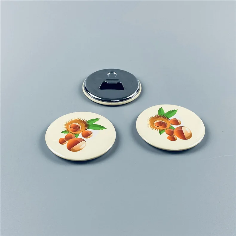 custom magnetic fridge bottle opener cute refrigerator magnets decorative tinplate beer openers