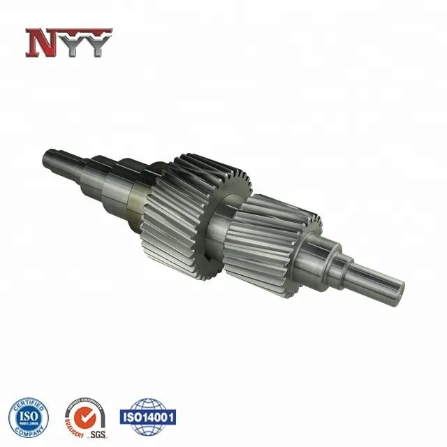 Gear Shaft with Double Helical Tooth Made in Professional Factory