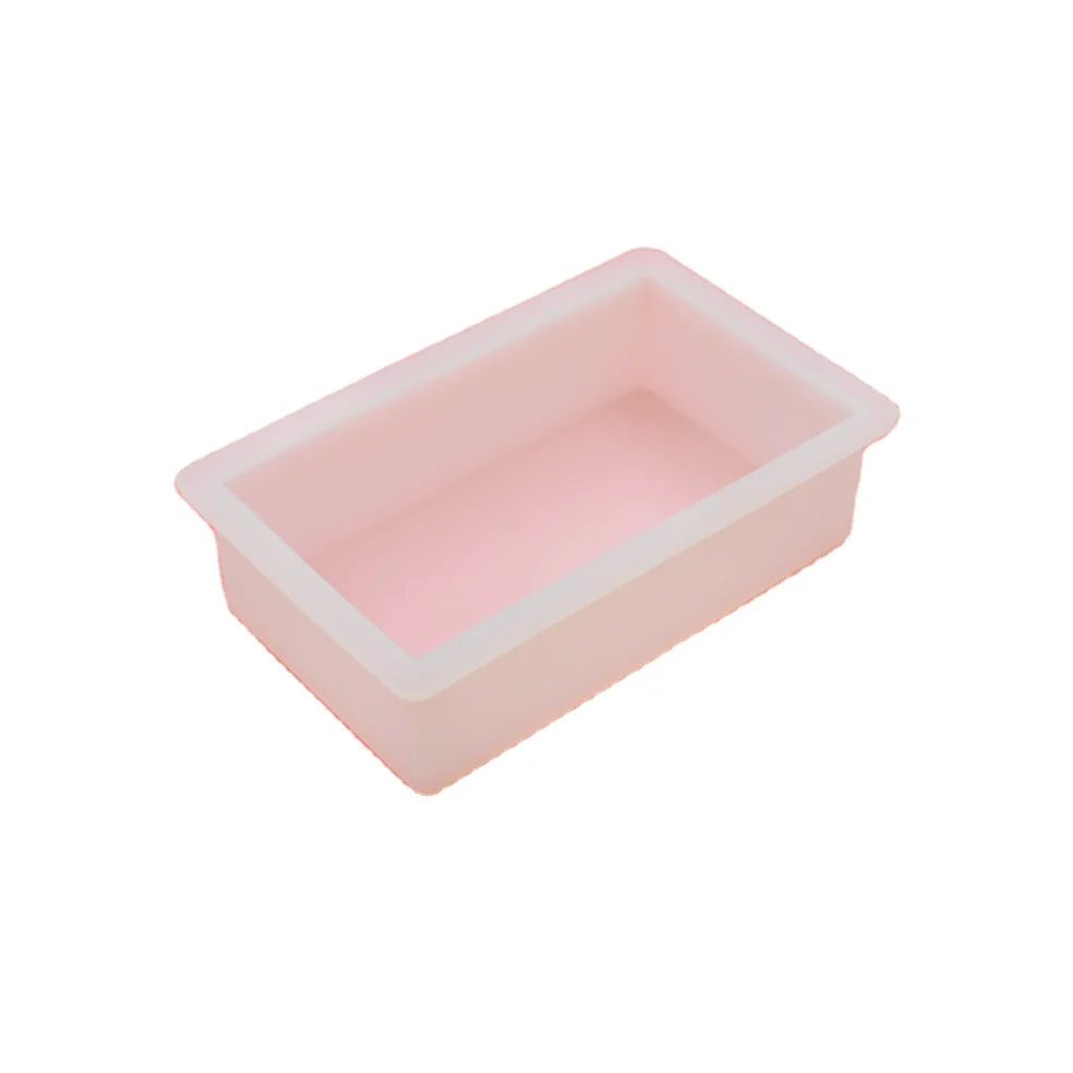 MD2034 Large cuboid soap mold Soft clay base cube mold soap making molds for DIY baking