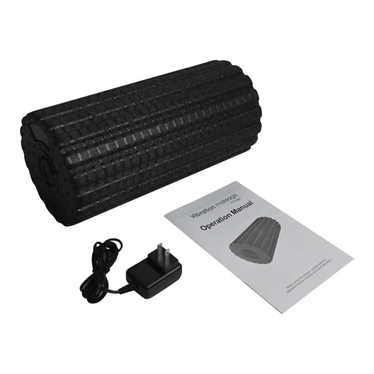 
High Quality Electric Massage Vibrating Foam Roller Led Display Electric Vibrating Foam Roller 
