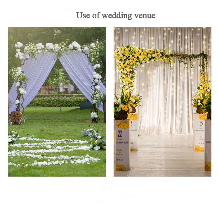 Plant Wall Hanging Shelf Centerpiece Pedestal Artificial Gold Plastic Metal Flower Stand Arch For Wedding