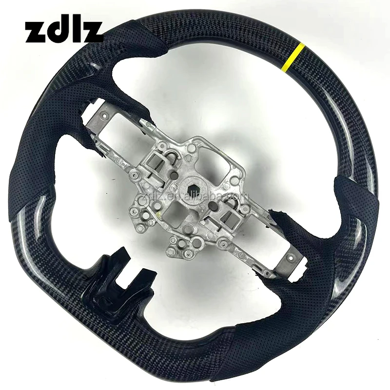 Factory wholesale auto parts for mustang steering wheel 2015 2016 2017 2018 2019 2020 2021 2022 GT steering wheel customizable