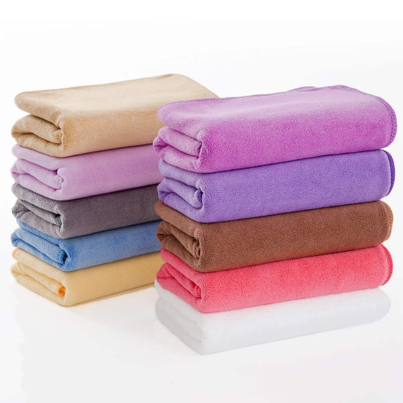 Custom towel logo Microfiber Travel Quick Dry Camping  Absorbent hair salon towel Sports Gym Hiking Pool Bath Yoga Towel set