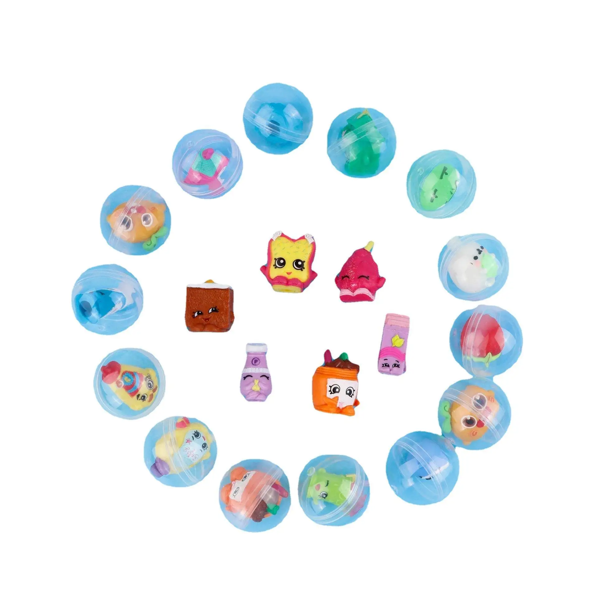 Capsule doll twisting machine toy candy machine egg twisting machine transparent plastic ball capsule toys