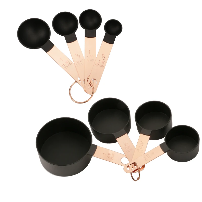 Топ продаж набор мерных чашек и ложек кухонных изделий оптовая цена