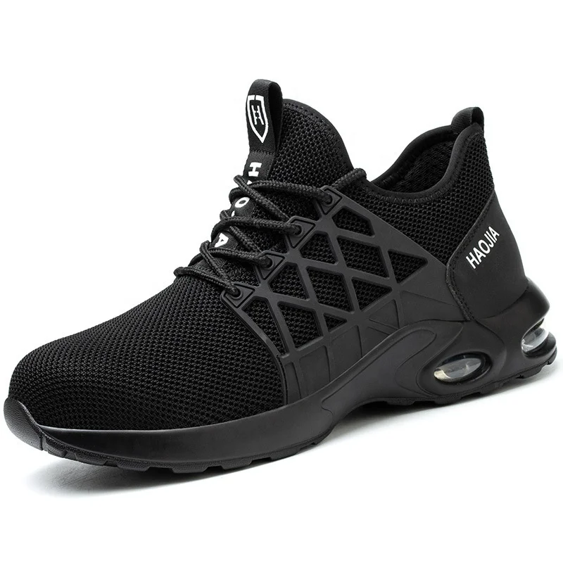 Hot Selling Industrial Protective Fashion Breathable Work Boot Casual Trainers Steel Toe Sneaker Safety Shoes for Men
