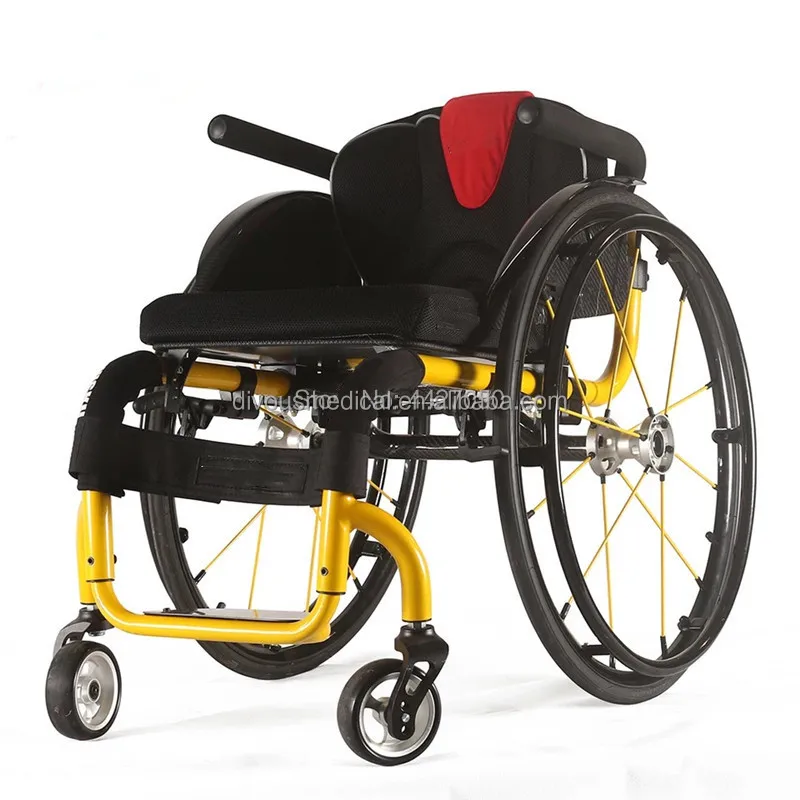 Best selling lightweight Quick-Disassembly Active sports wheelchair Mobility walk chairs manual wheelchair
