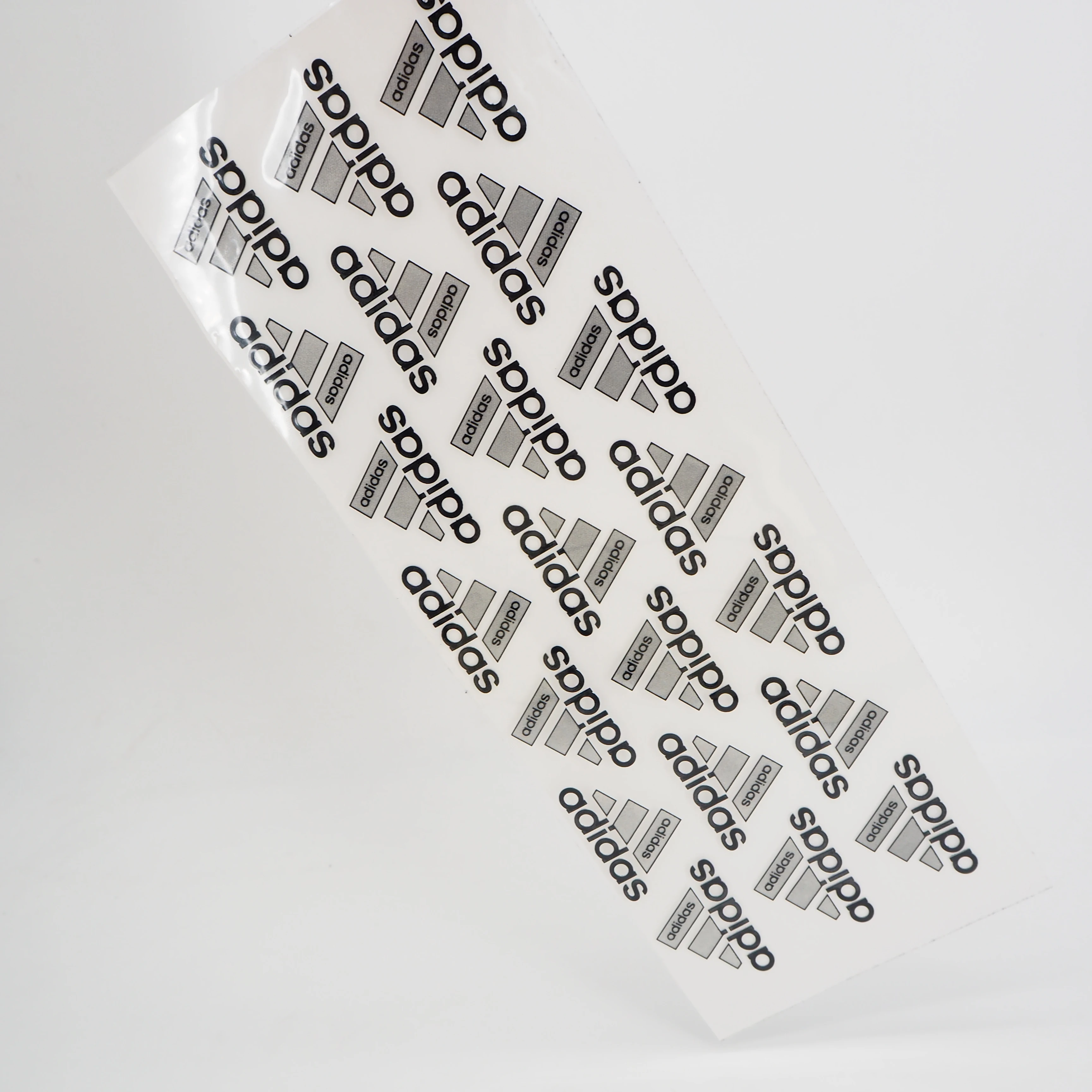 Custom Thermal Printed Embossed Heat Transfer 3D Thick Logo Rubber Silicone Label For Clothing Garment