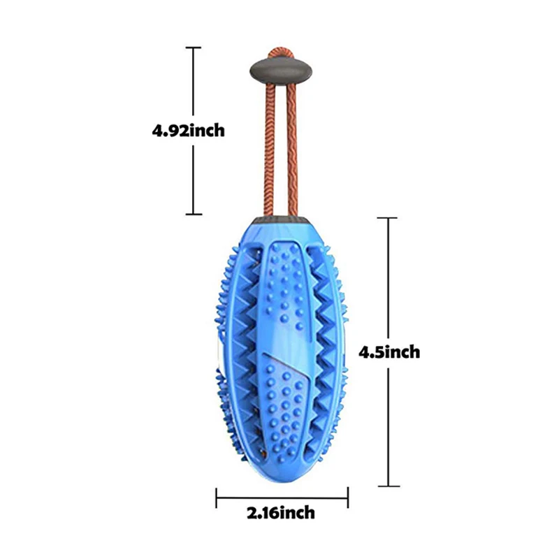 
MAHOO Dropshipping Pet toys Tooth Brush chew toys Classic Dog Toy Durable Natural Rubber Fun to Chew Chase and Fetch 