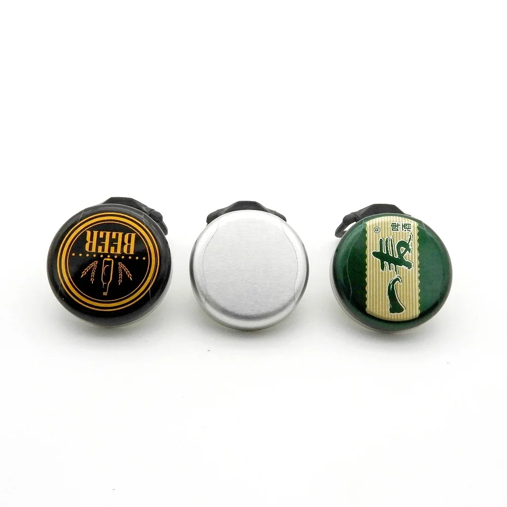 Wholesales Juice Soda Bottle Ring Pull Caps 26mm Aluminum Plastic Cap for Beer Bottles