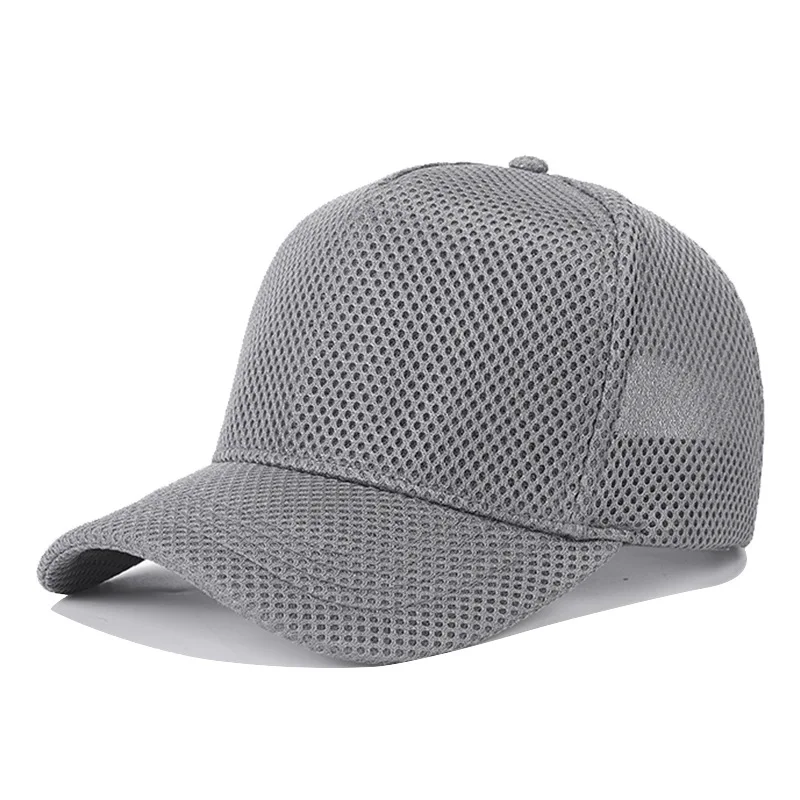 Custom 100% Acrylic Polyester Mesh Fabric Black Sports Hat 5 Panel For Fitted Blank Baseball Cap