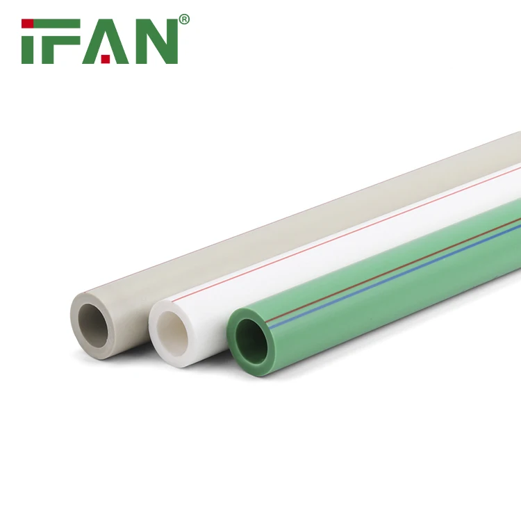 Пластиковая труба IFAN NBR 15884 Pn12.5/Pn16/Pn20/Pn25 для горячей холодной воды хорошего качества белый серый зеленый pppr водопроводные трубы