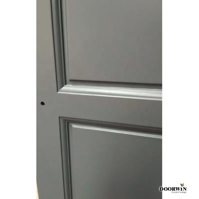 Top Selling Pine Door Solid Wood Material Type Strong Durable Wooden Door High Gloss Bedroom Doors For House