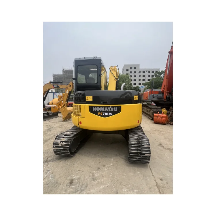 KOMATSU PC78US низкое рабочее время высокое качество высокопрочный подержанный экскаватор