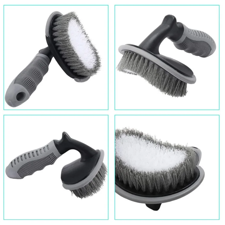12Pcs Car Grooming Wash Glove Polishing Waxing Sponge Wheel Hub Brush Tire Brush Car Cleaning Microfiber Towel Car Detailing