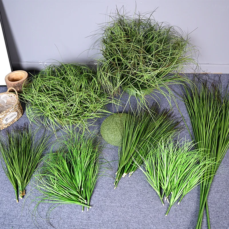 Artificial Grass Haystack Handmade Potted Plant Landscaping Decorative Plant
