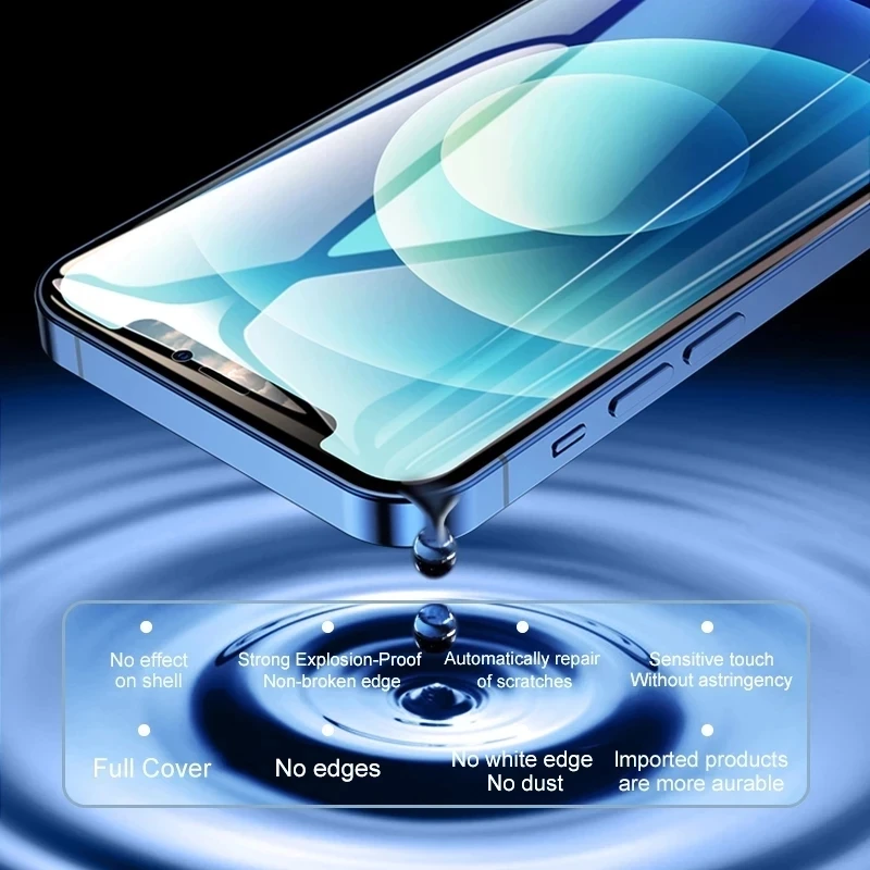 Liquid hydrogel screen protector tpu hydrogel screen protector film for iPhone 13 pro max i14 pro max