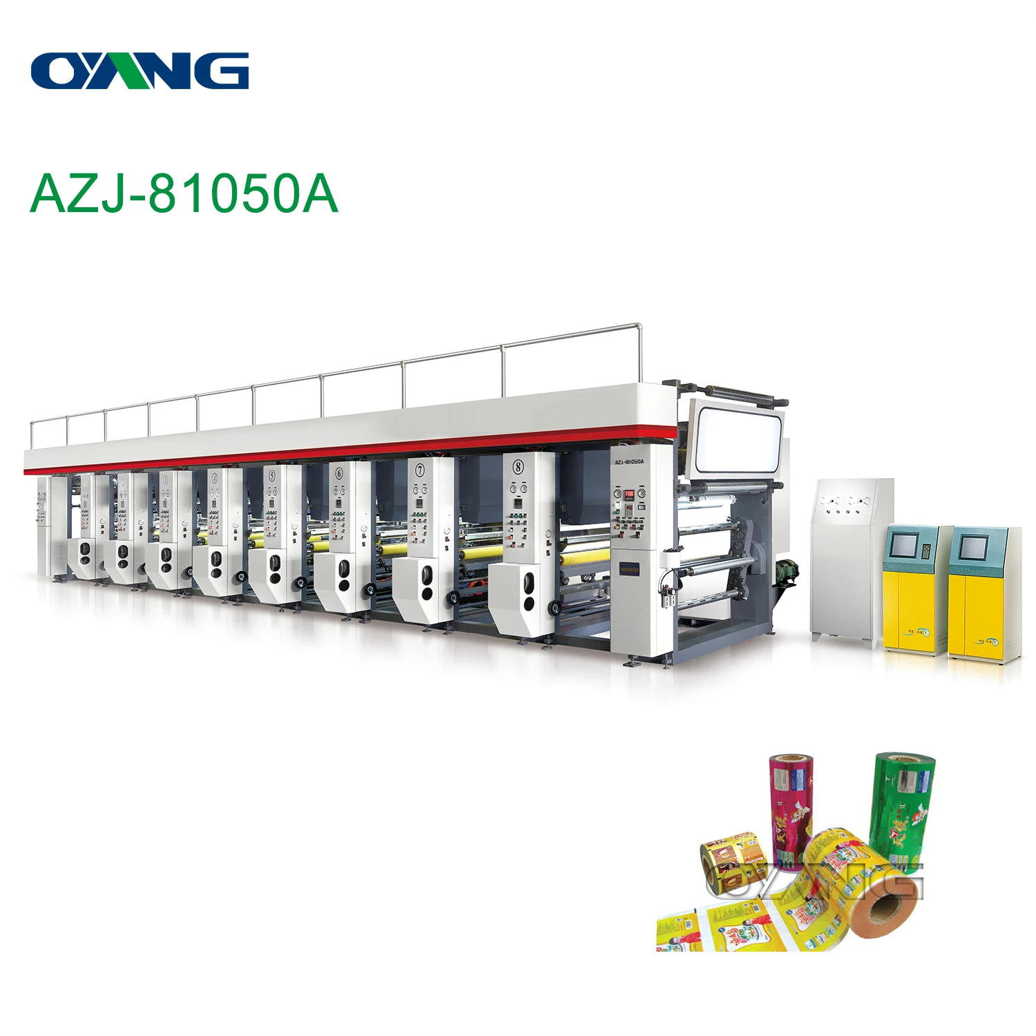 
Hot Sale 9 Color Rotogravure Printing Machine Decorative Papers Printing Press Machines For Sale 