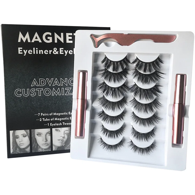 Небольшой минимальный заказ 2021 Новинка 7 пар оптовая продажа 25 мм норковые ресницы поставщик Индивидуальные пушистые 5d норковые ресницы