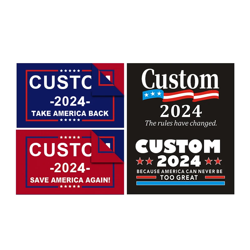 Wholesale Outdoor Silk Screen Printing 2024 Flag 3x5ft Take American Back Save America Again Maga Flag
