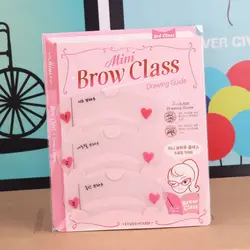 Eyebrows Drawing Guide Card 3 Styles Reusable Eyebrow Shapes Stencil