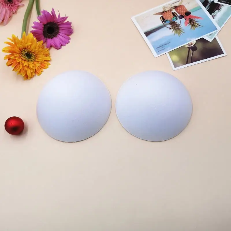 Wholesale High Quality White Sponge Nipple Cover Round Bra Pad For Womens Push Up Bra
