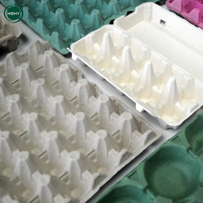 Full Set Waste Paper Egg Tray And Tea Box Making Machine Egg Crate Box Stackable Alveole Egg Carton Making Machine Molding