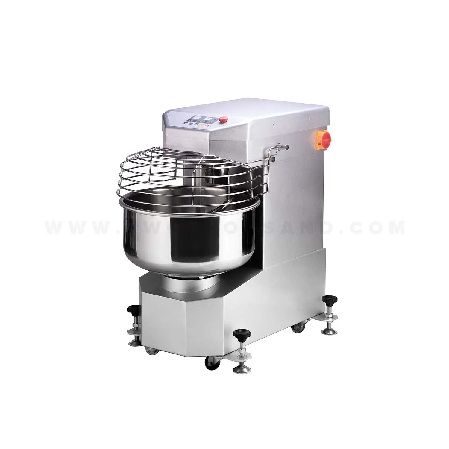 Digital Control 34 Liters Variable Speed Gear and Belt Drive  Commercial Dough Mixer HX30
