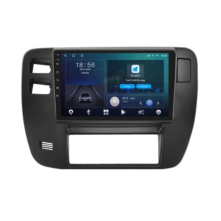 9' Latest Android System Multimedia Carplay Touch Screen Car Radio GPS Stereo Player With BT WIFI For Nissan Patrol 1997~2005
