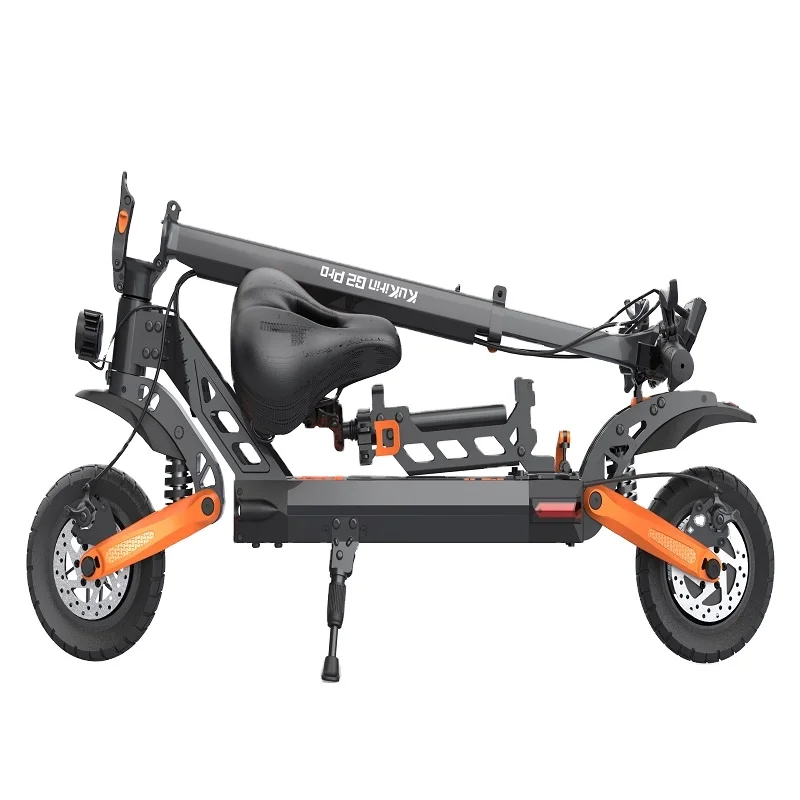 Электрический скутер Kukirin G2 Pro с литиевой батареей 600 Вт 48 В 15 А · ч максимальная скорость 45 км складные двухколесные электронные скутеры Kugoo сиденьями