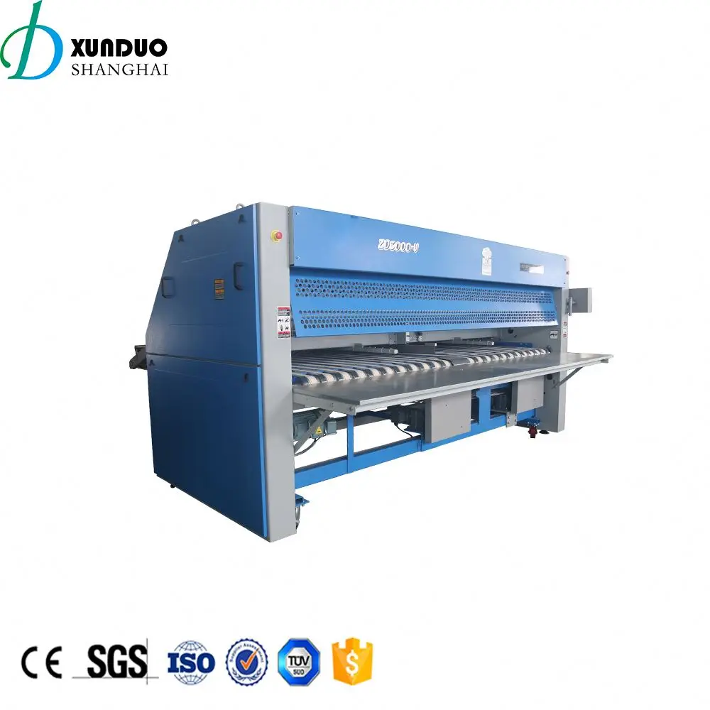 Xunduo automatic towel folding machine for laundry shop