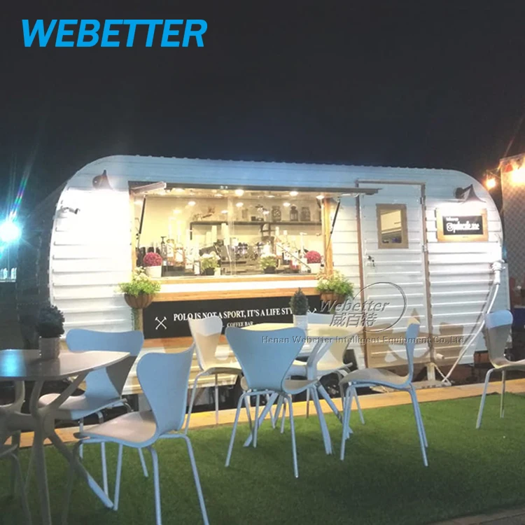 Популярные кофейные автофургоны WEBETTER с