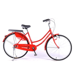 Hot Sale Lady Good Quality Cheap New Style City Bike Wholesale Fashional 26 Inch Women City Bicycle